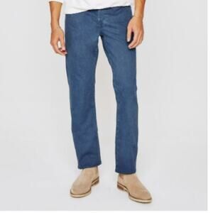 AG Adriano Goldschmied Men's Straight Jeans - Blue